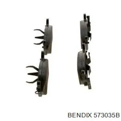 Купить 573035B Jurid/Bendix Колодки тормозные задние, дисковые