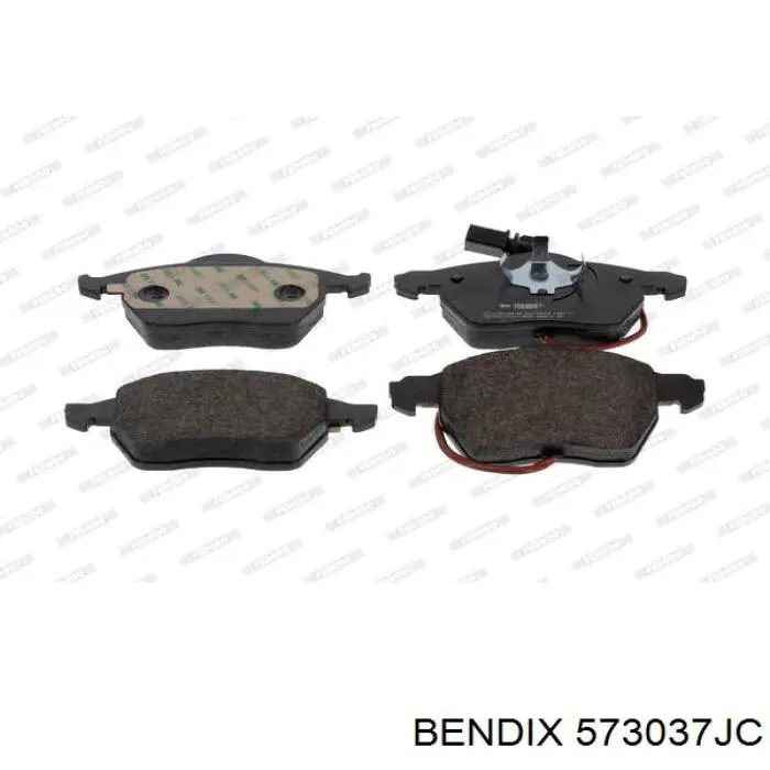 Купить 573037JC Jurid/Bendix Колодки тормозные