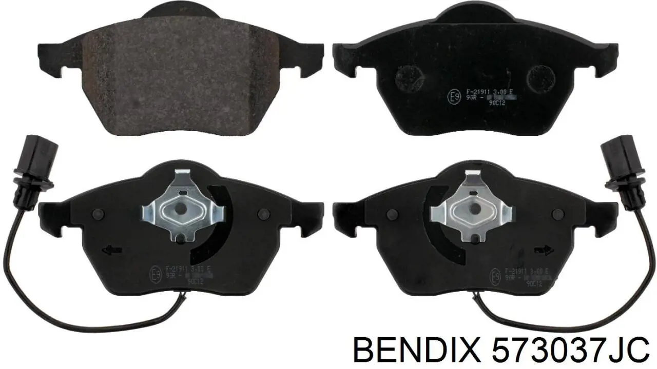Колодки Jurid/Bendix 573037JC цена, от 30.89 USD