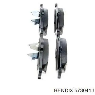 Передние тормозные колодки 573041J Jurid/Bendix