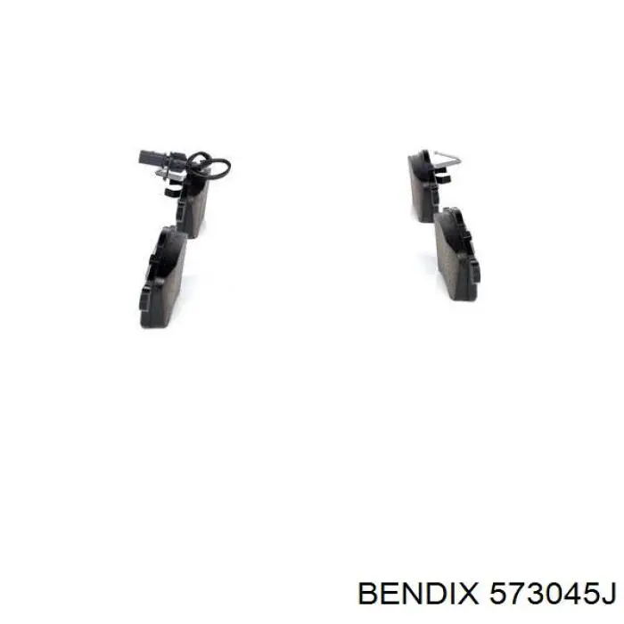 573045J Jurid/Bendix Колодки передние