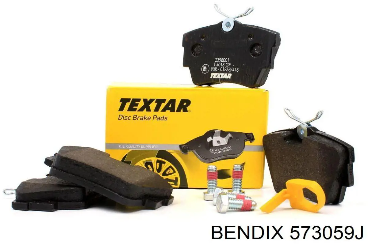 Задние тормозные колодки 573059J Jurid/Bendix