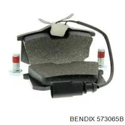 573065B Jurid/Bendix Колодки тормозные дисковые комплект