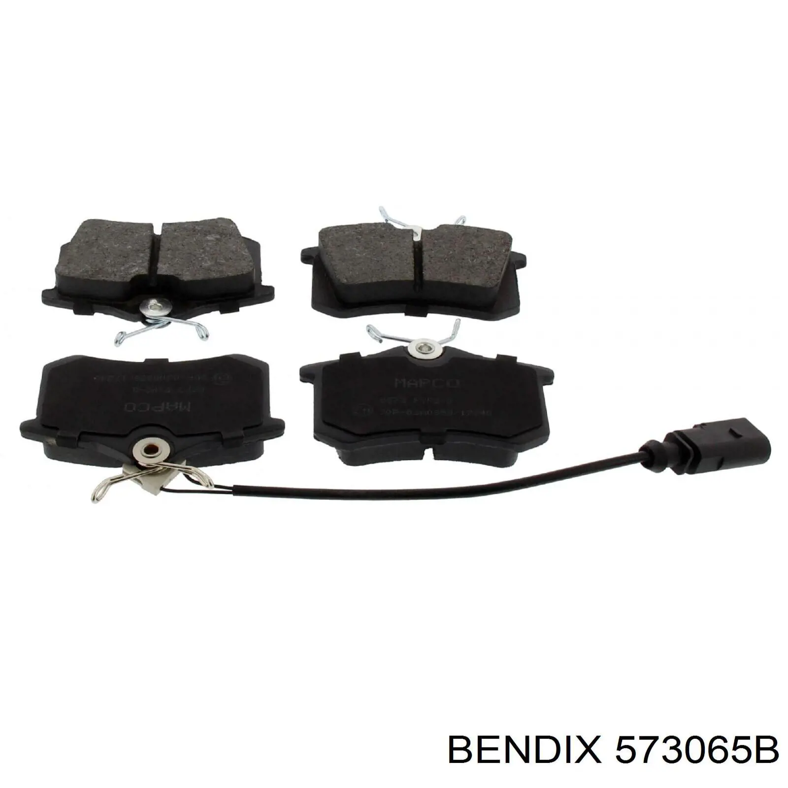 573065B Jurid/Bendix Колодки тормозные дисковые комплект