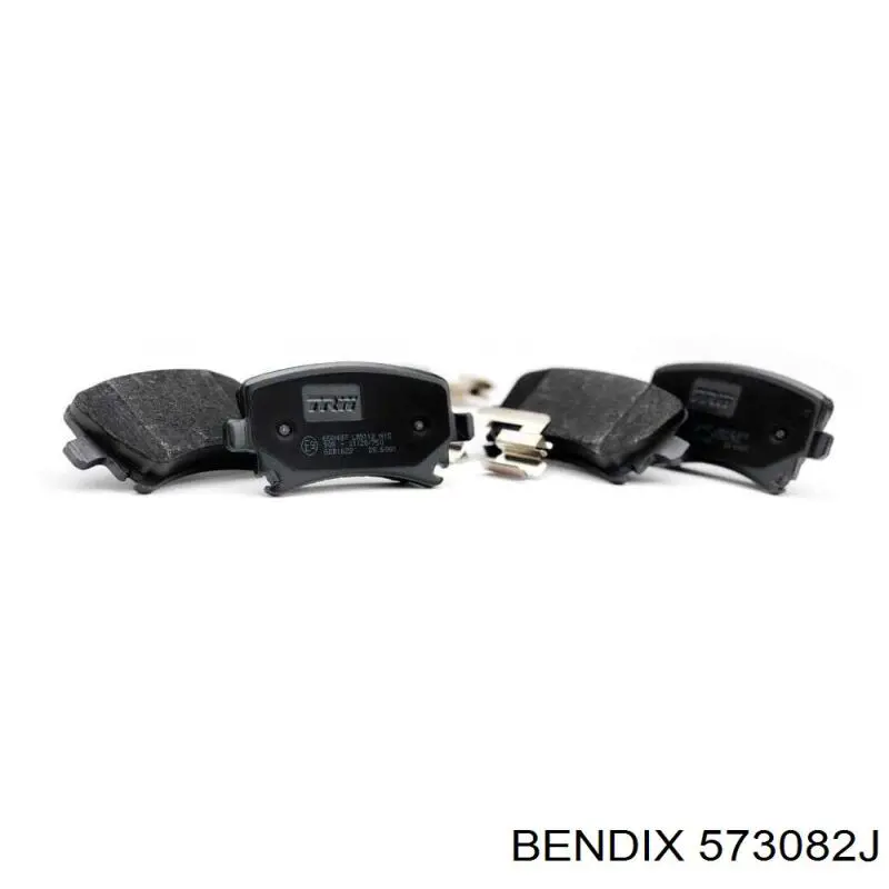 Задние дисковые колодки Jurid/Bendix 573082J