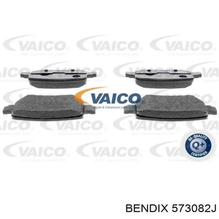 573082J Jurid/Bendix Колодки тормозные дисковые комплект
