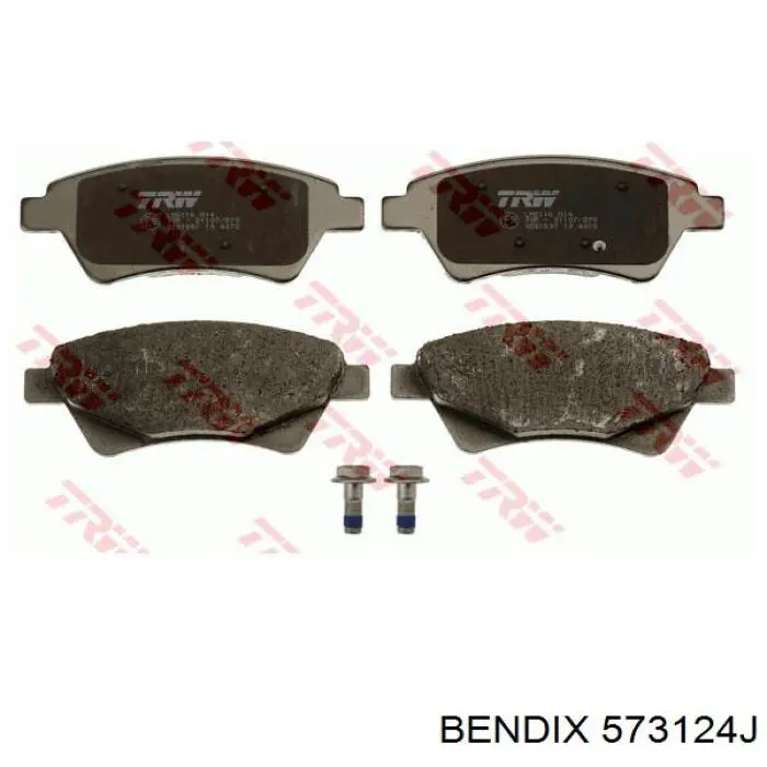 Колодки Jurid/Bendix 573124J цена, от 26.96 USD