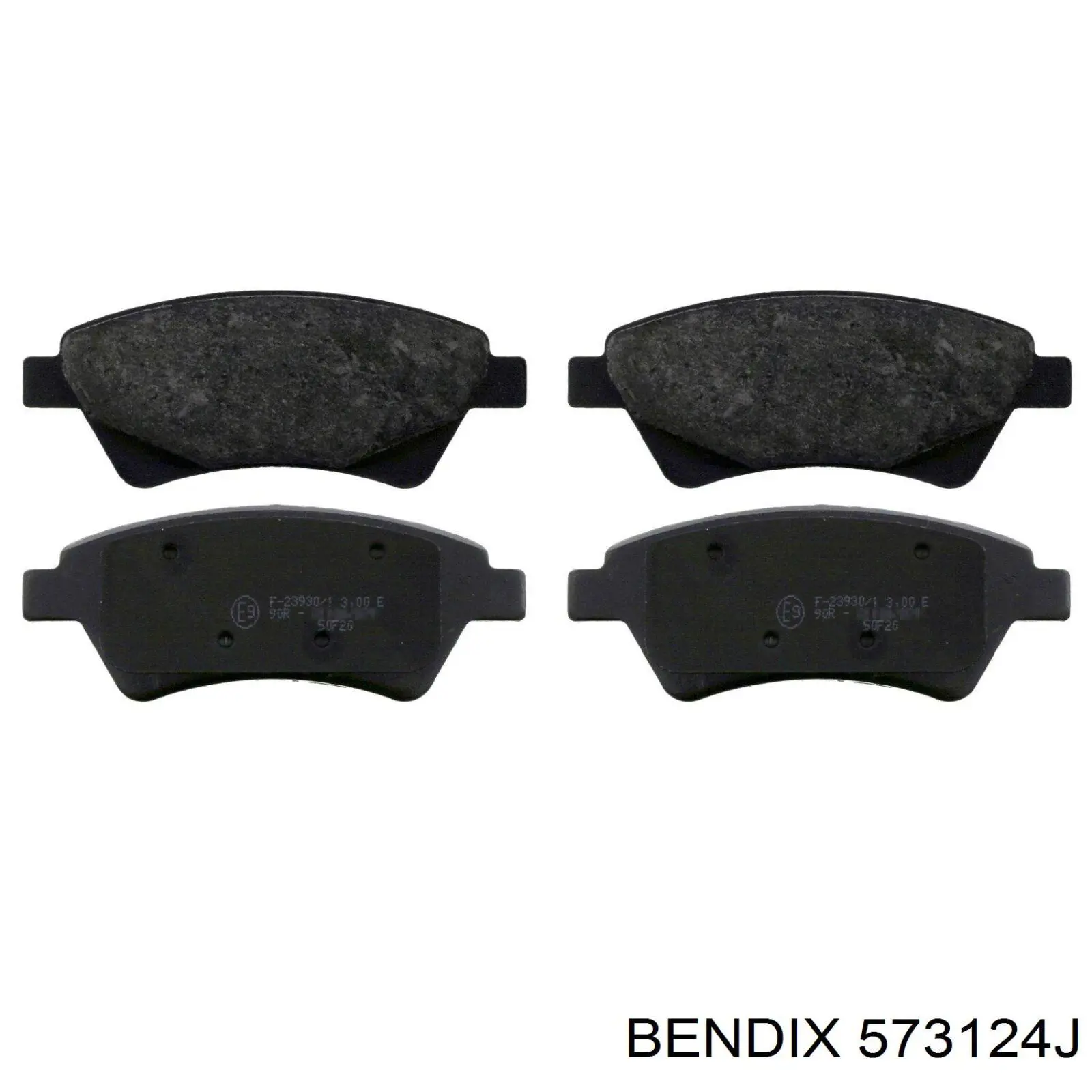 Купить 573124J Jurid/Bendix Колодки тормозные