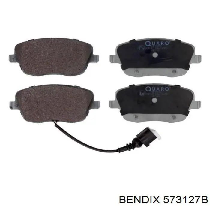 573127B Jurid/Bendix Колодки передние