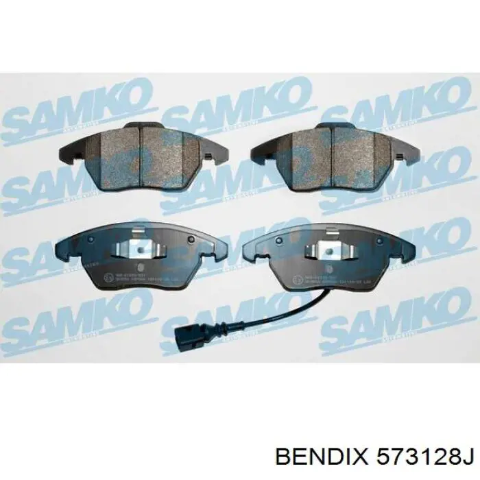 Купить 573128J Jurid/Bendix Колодки тормозные