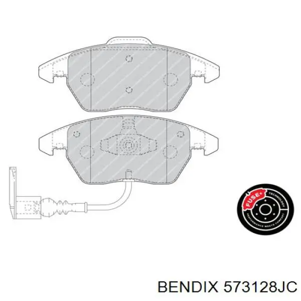 Купить 573128JC Jurid/Bendix Колодки тормозные