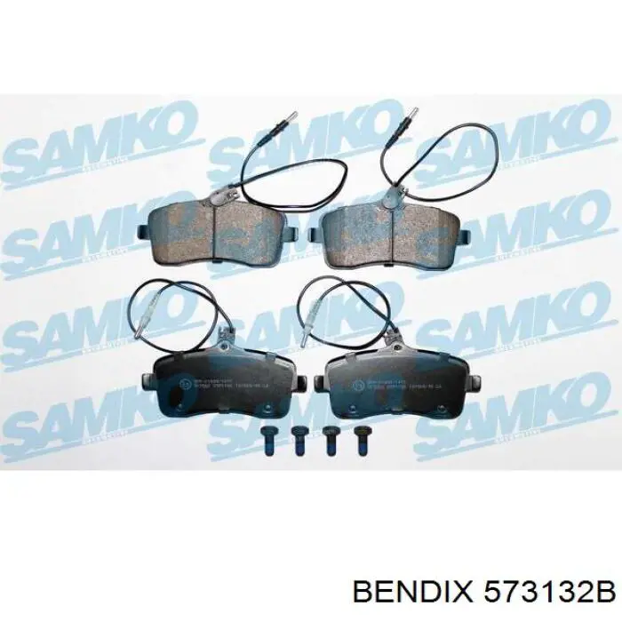 Купить 573132B Jurid/Bendix Колодки тормозные