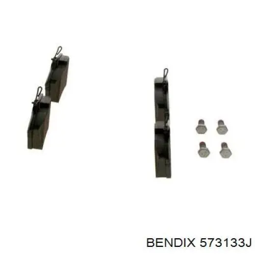 Колодки дисковые  Jurid/Bendix 573133J цена, от 28.21 USD