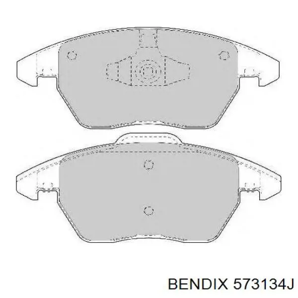 Тормозные колодки Jurid/Bendix 573134J