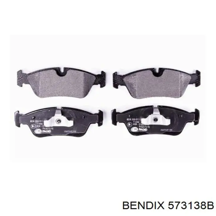 Колодки Jurid/Bendix 573138B цена, от 27.87 USD
