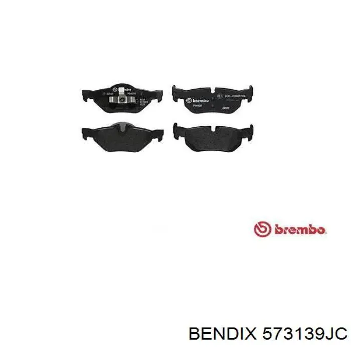 Колодки дисковые  Jurid/Bendix 573139JC цена, от 24.04 USD