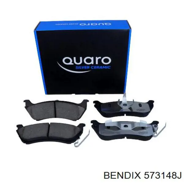 Задние тормозные колодки 573148J Jurid/Bendix
