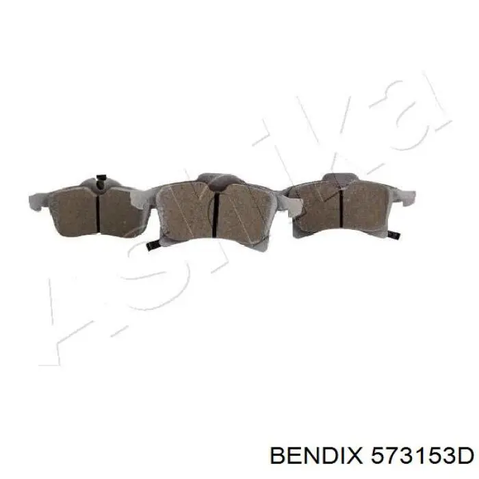 Купить 573153D Jurid/Bendix Колодки тормозные