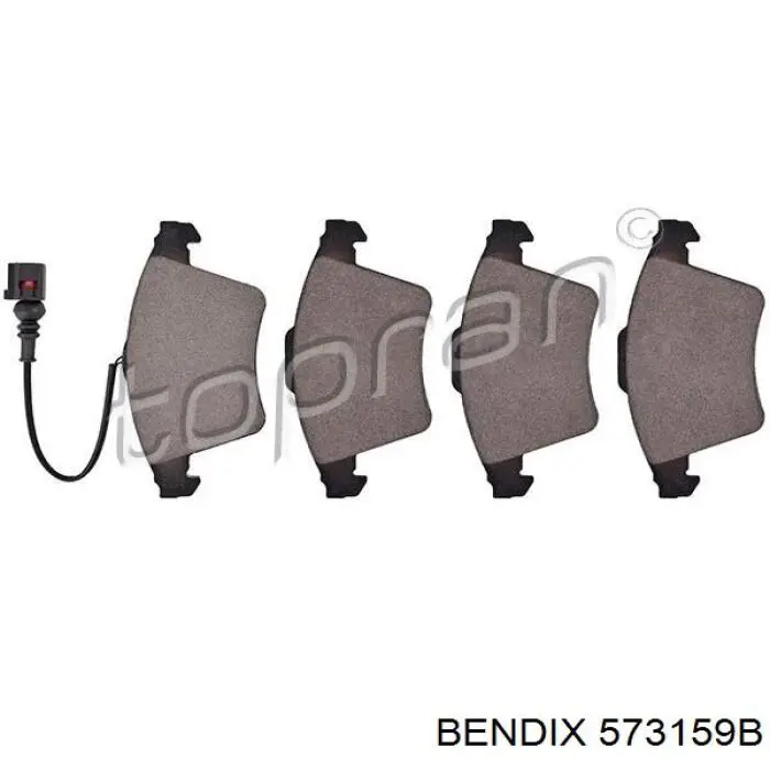 Колодки Jurid/Bendix 573159B цена, от 24.44 USD