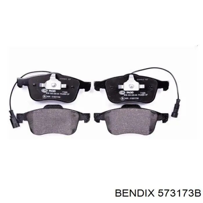 573173B Jurid/Bendix Колодки передние