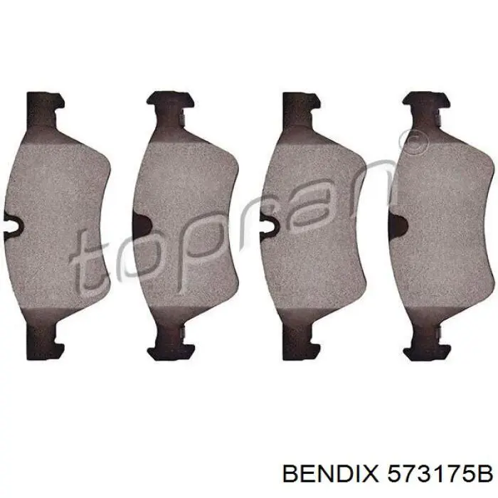 Колодки Jurid/Bendix 573175B цена, от 38.09 USD