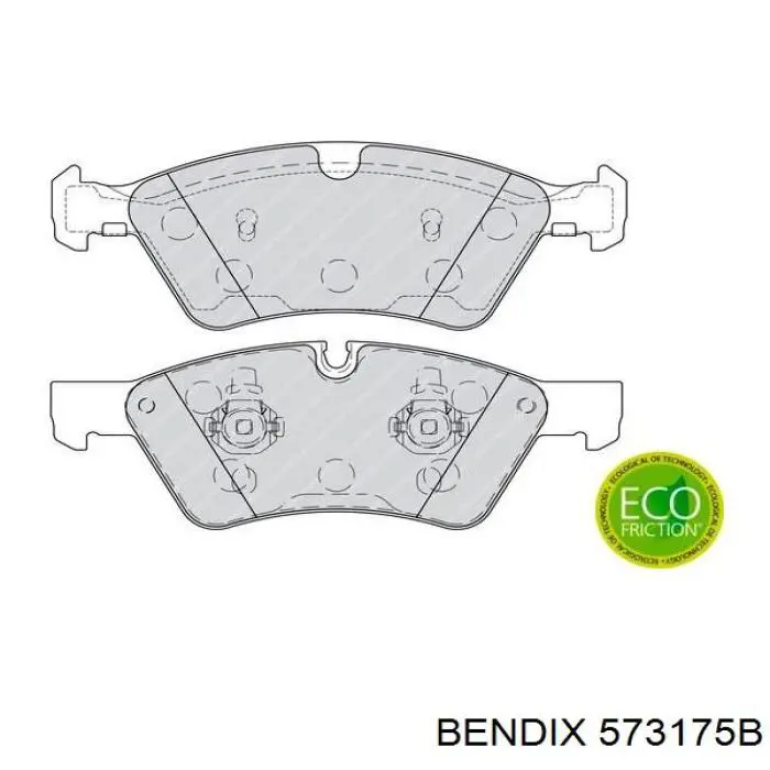 Купить 573175B Jurid/Bendix Колодки тормозные