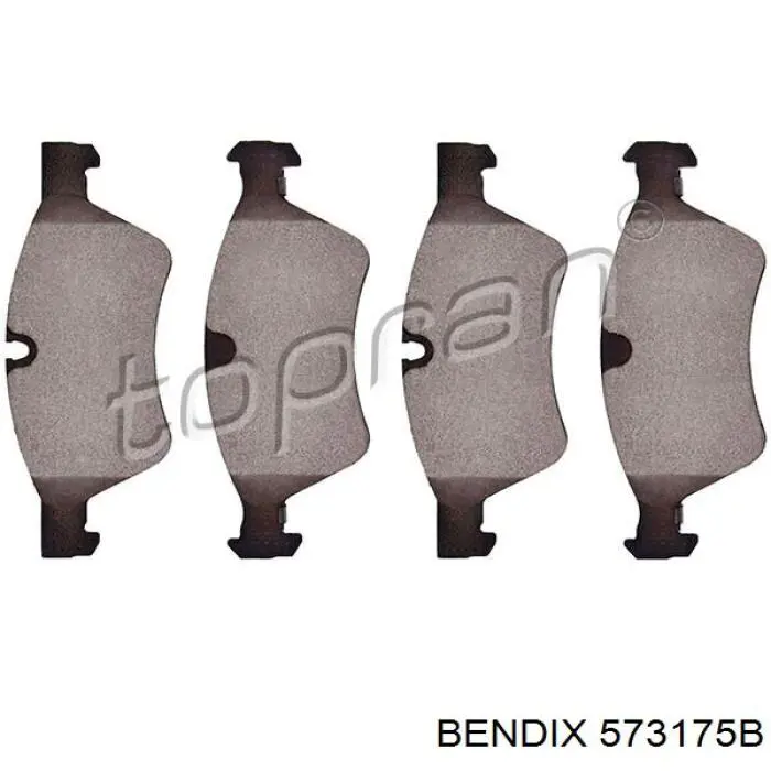 Колодки Jurid/Bendix 573175B цена, от 38.09 USD