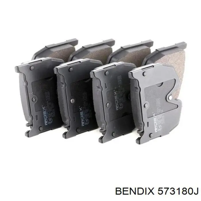 Купить 573180J Jurid/Bendix Колодки тормозные