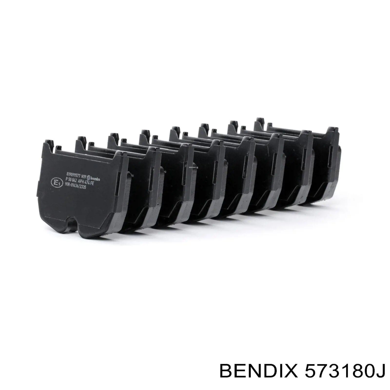 Тормозные колодки Jurid/Bendix 573180J