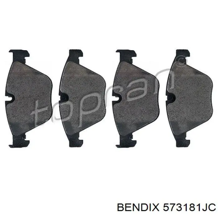 Колодки Jurid/Bendix 573181JC цена, от 58.27 USD