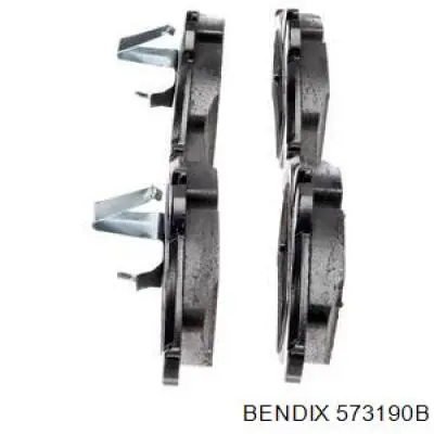 573190B Jurid/Bendix Колодки передние