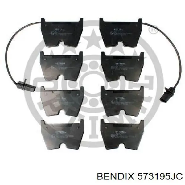 Колодки Jurid/Bendix 573195JC цена, от 70.55 USD