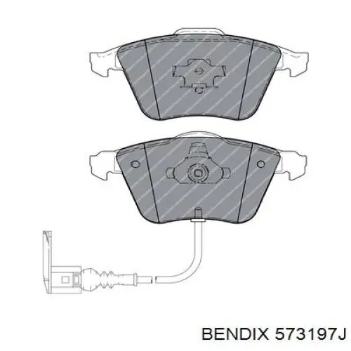 Колодки Jurid/Bendix 573197J цена, от 39.94 USD