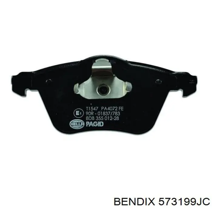 573199JC Jurid/Bendix Колодки передние