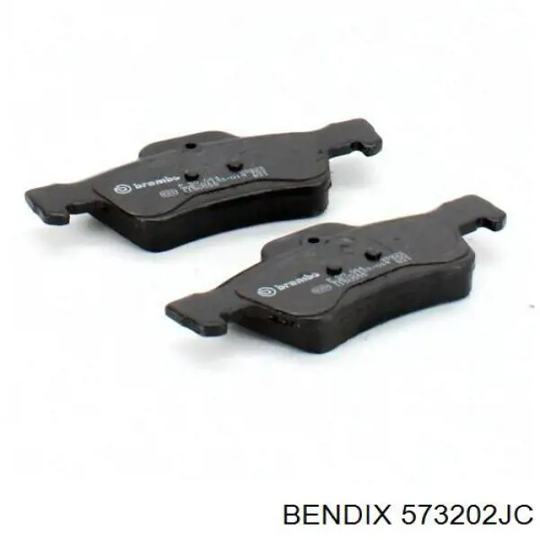 Купить 573202JC Jurid/Bendix Колодки тормозные задние, дисковые