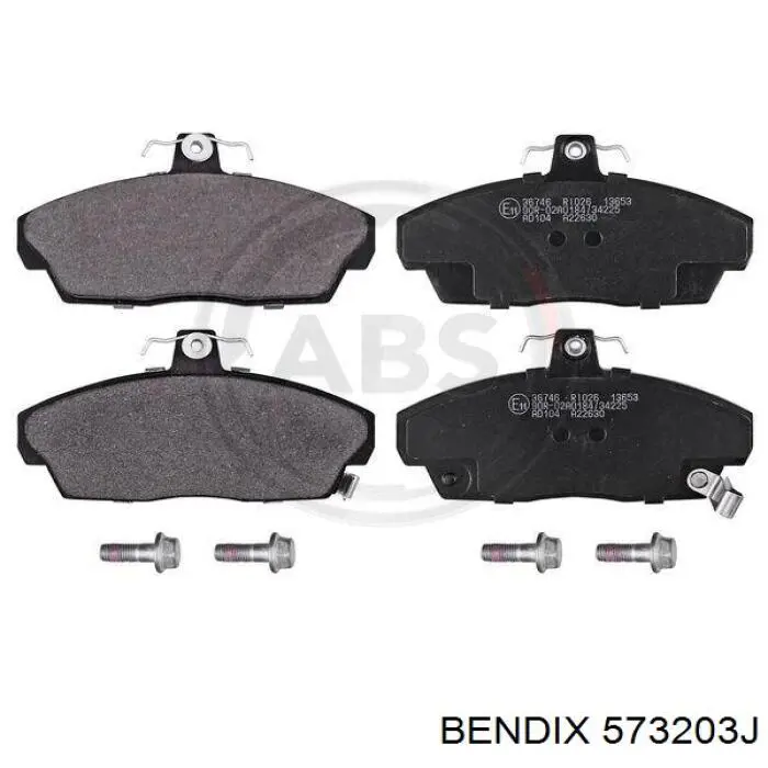 Колодки Jurid/Bendix 573203J цена, от 26.88 USD