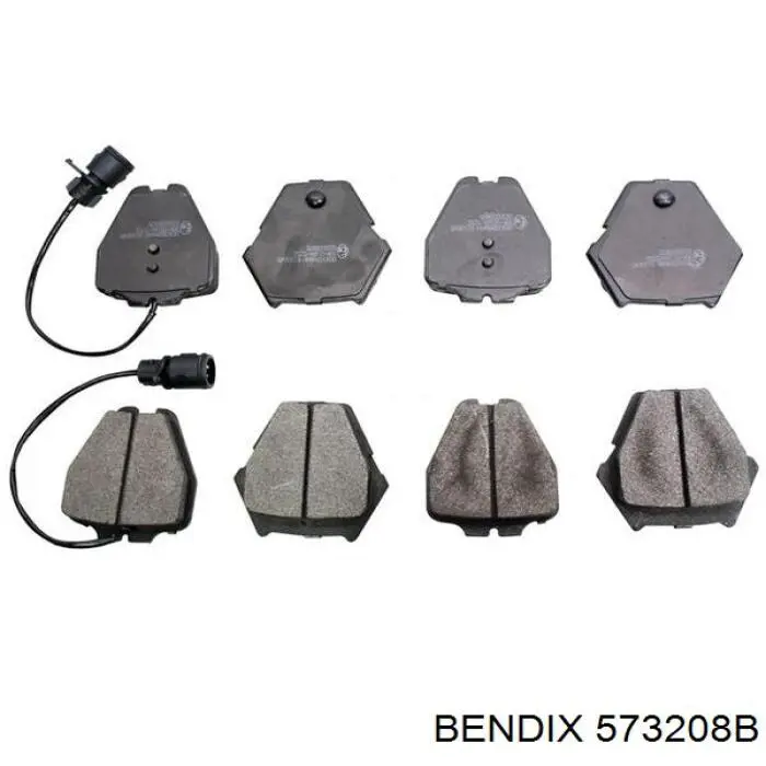 573208B Jurid/Bendix Колодки передние