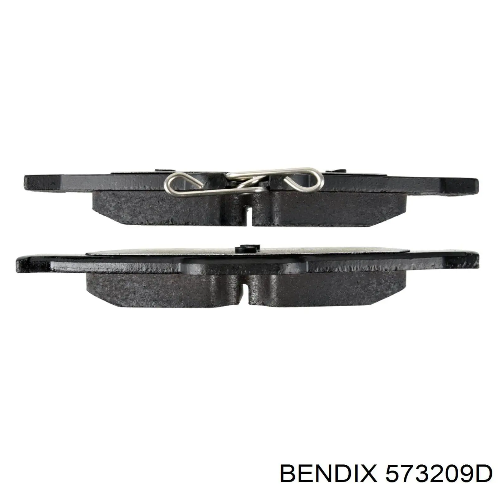 Передние тормозные колодки 573209D Jurid/Bendix