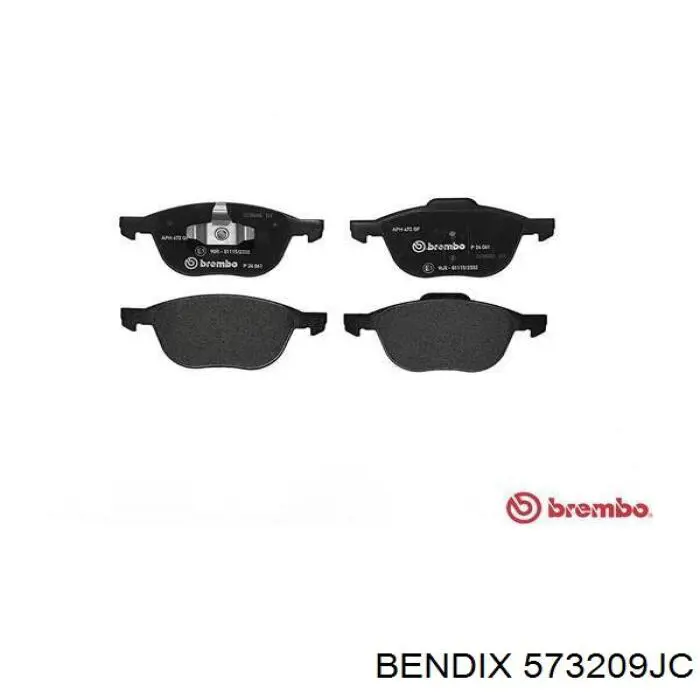 Купить 573209JC Jurid/Bendix Колодки тормозные