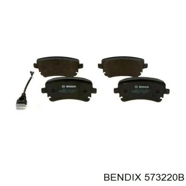 Колодки дисковые  Jurid/Bendix 573220B цена, от 16.07 USD