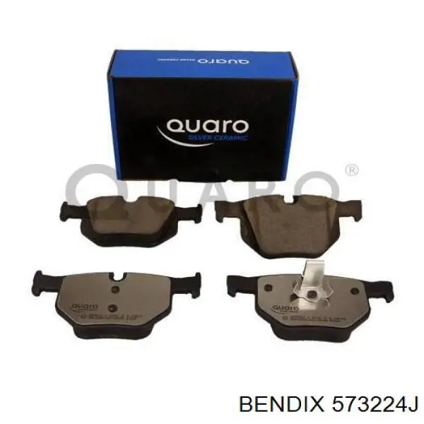 573224J Jurid/Bendix Колодки тормозные дисковые комплект