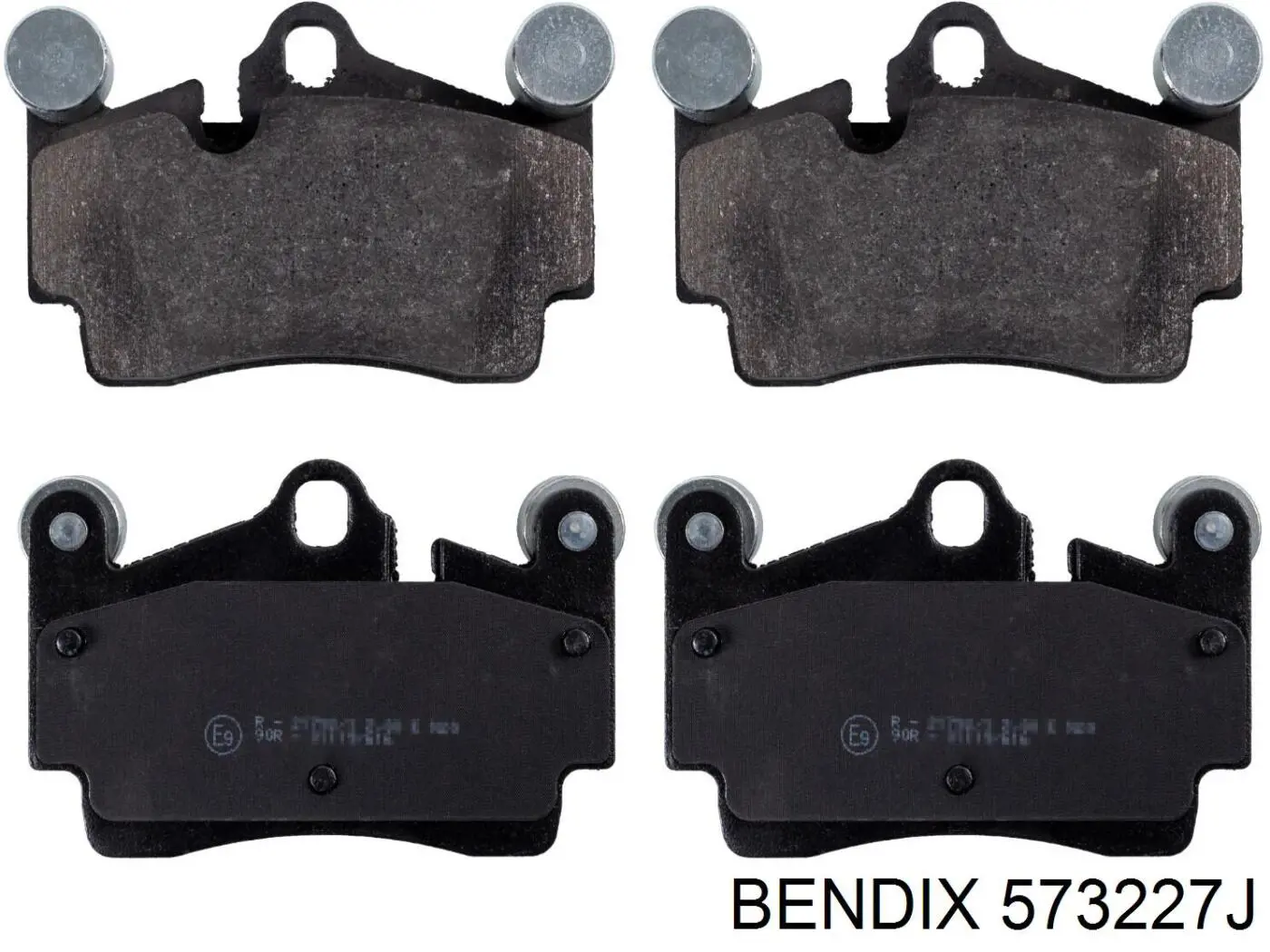 Задние тормозные колодки 573227J Jurid/Bendix
