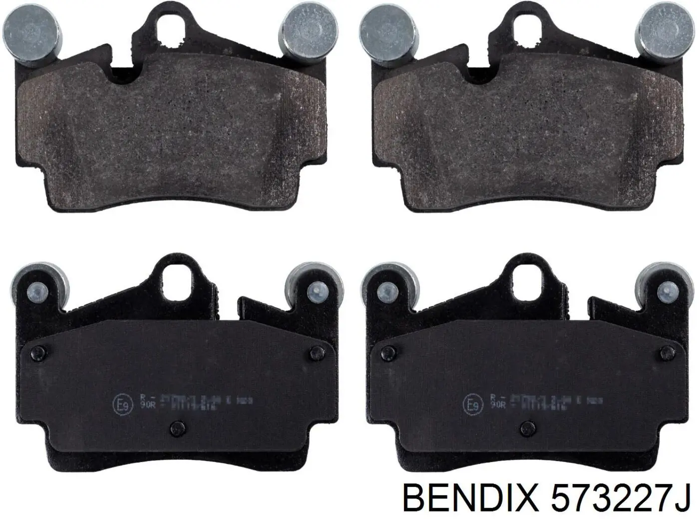 Задние тормозные колодки 573227J Jurid/Bendix