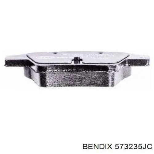 Колодки дисковые  Jurid/Bendix 573235JC цена, от 15.50 USD