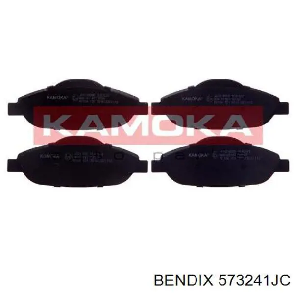 573241JC Jurid/Bendix Колодки передние