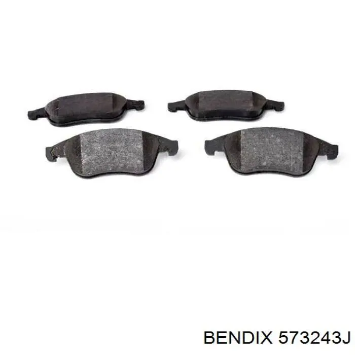 Купить 573243J Jurid/Bendix Колодки тормозные