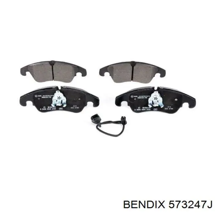 Колодки Jurid/Bendix 573247J цена, от 57.05 USD
