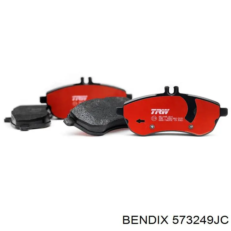 Колодки Jurid/Bendix 573249JC цена, от 23.01 USD