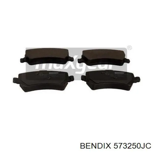 Купить 573250JC Jurid/Bendix Колодки тормозные задние, дисковые