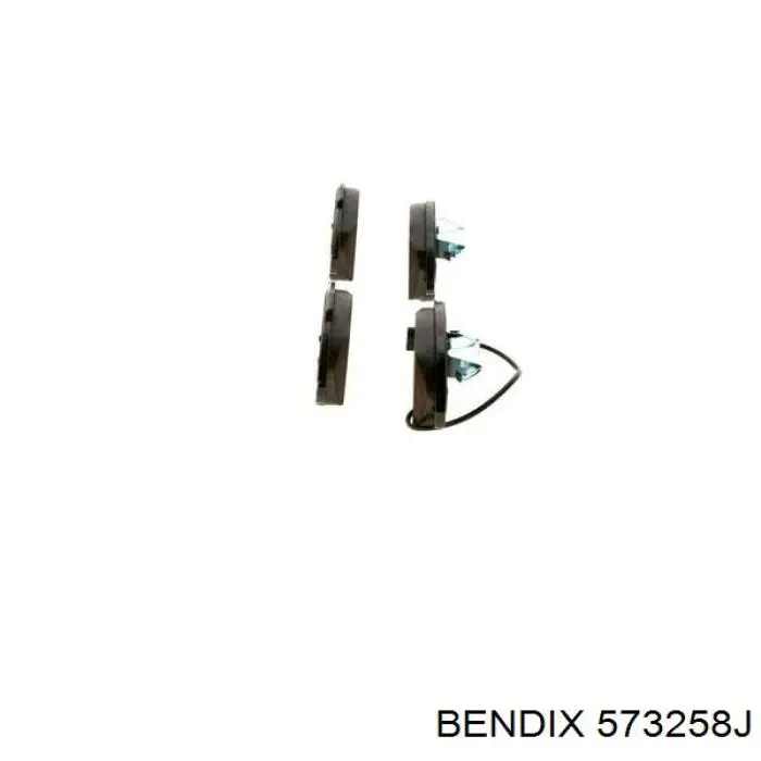 Тормозные колодки Jurid/Bendix 573258J